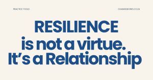 Resilience is not a virtue